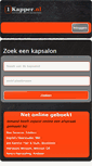 Mobile Screenshot of 1kapper.nl